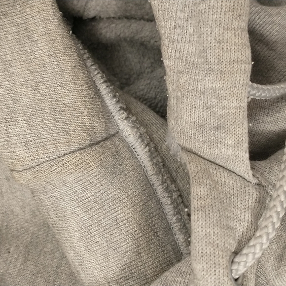 Vintage Champion Reverse Weave Hoodie Sweatshirt XL Paddlers Retreat Gray Heathe - Picture 7 of 7